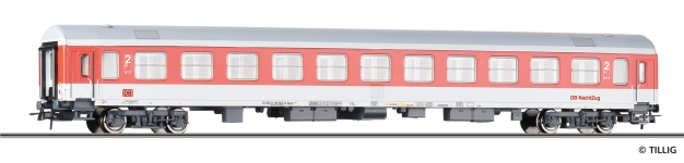 Tillig 75019 - H0 - Personenwagen 2. Kl. Bomz 236.6 NachtZug, DB, Ep. V